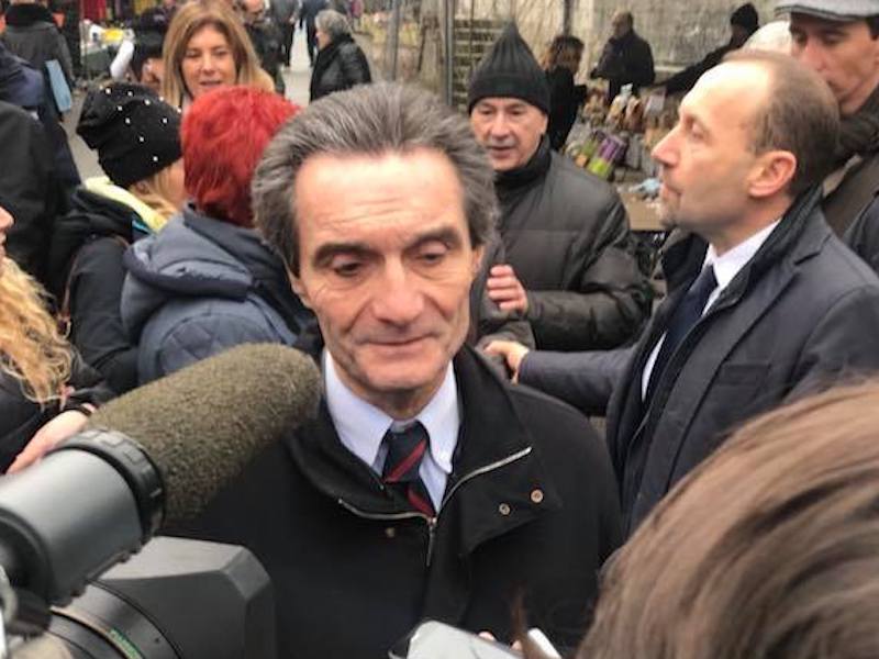 Fontana: “Sono preoccupato per il rischio attentati in Lombardia”